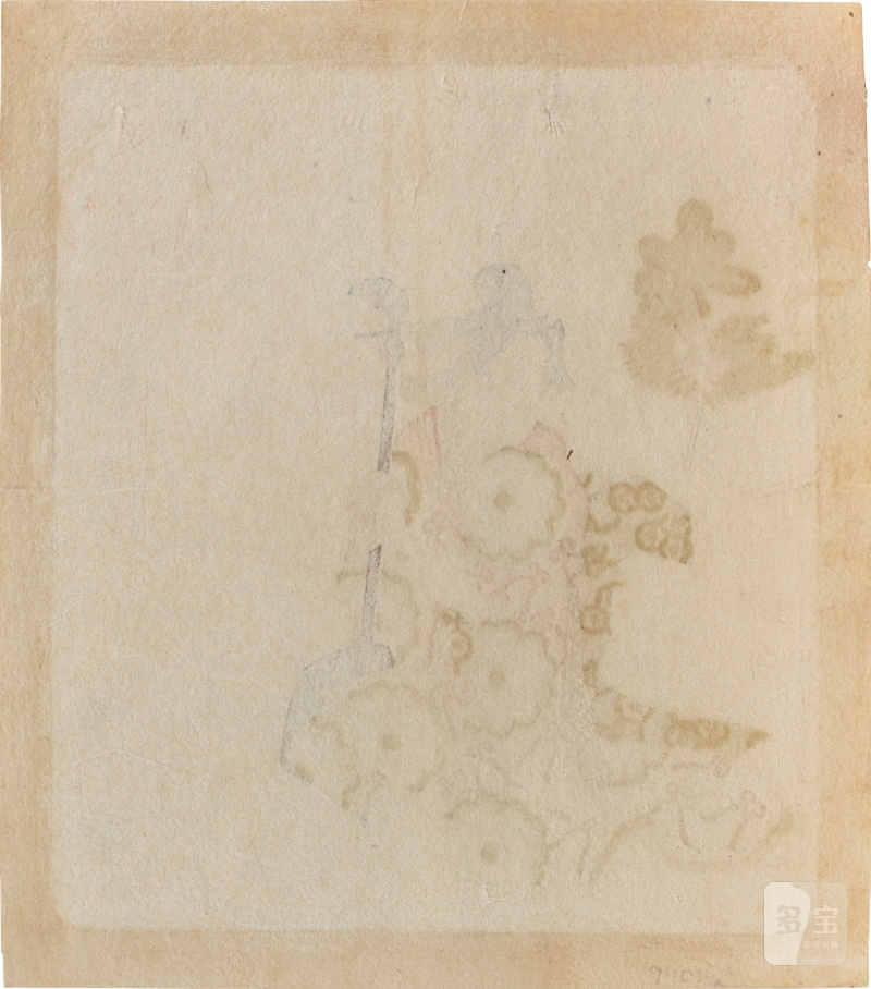 Totoya Hokkei (1780-1850) | Two surimono from the series Series for the Hanazono Group (Hanazono bantsuzuki) | Edo period, 19th century - 图5